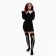 Carnival set "Monashka" Helper, collar, stockings
