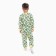Pajamas for a boy, yellow color/cacti, height 92 cm