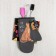 Gift set The Wild Life: a towel, a mittens, a hand, a brush, a blade, a whisk