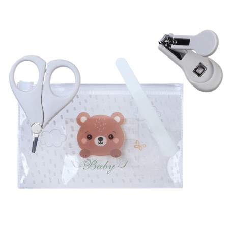 Manicure set for the smallest "Bear" (scissors+forceps+saw)-2