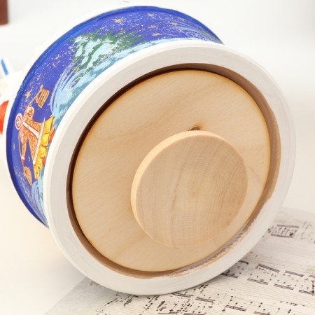 Musical souvenir "New Year's three", blue-4