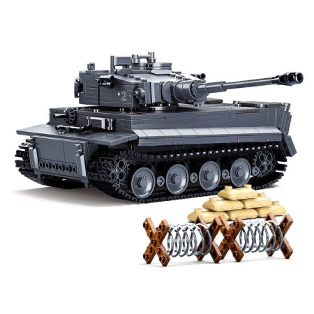 Designer Megano "German tank Tiger", radio control, 814 parts-2