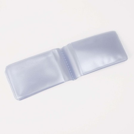 Liner of horizontal business cards, transparent, 100 μn-1