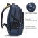 Brauberg Titanium Brauber Universal, 3 compartments, blue, yellow inserts, 45x28x18 cm, 270768