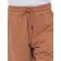 Pants for boys, height 116 cm, brown color