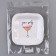 Plate plate disposable square "festive" party, 16.5x16.5 cm