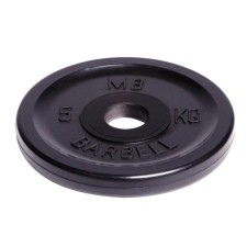 Olympic disk D = 51 mm, black color, 5 kg