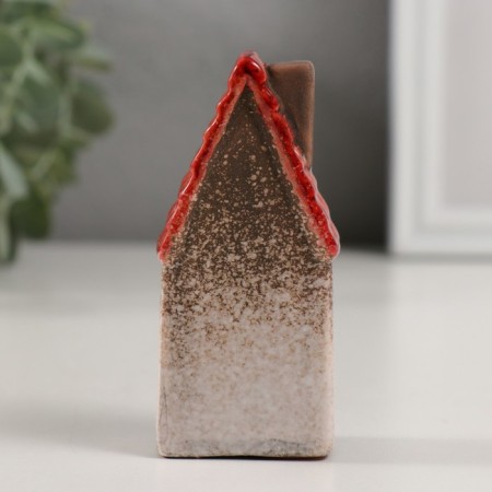 Souvenir Ceramics "House with red tile" 3.2x4.2x10.4 cm-3
