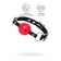Anonymo gag, abs plastic, 64 cm, red color