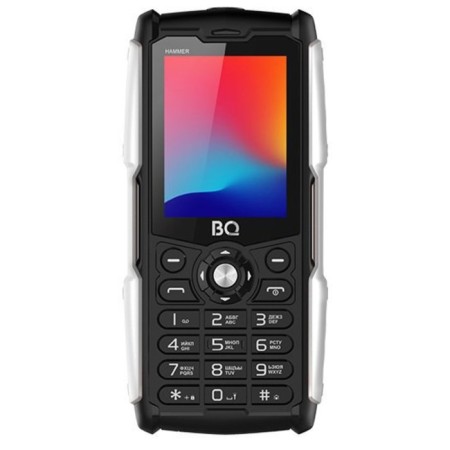 Cell phone BQ M-2449 Hammer 2.4, 32MB, Microsd, 2 SIM, IP68, black