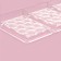 Konfinetta chocolate form "Chocolate Tile", 33 × 16.5 × 2.5 cm, 3 cells (7.5 × 11.3 cm)