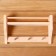 Olha-1 sheet shelf, 1 level, 3 horns