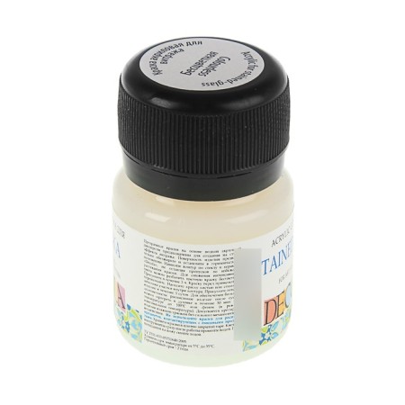 Glass paint stained glass ZHK Decola, 20 ml, colorless, 4226106-1