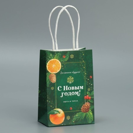 Crafts "Heat of the New Year", 15 x 10 x 6 cm, new year-1