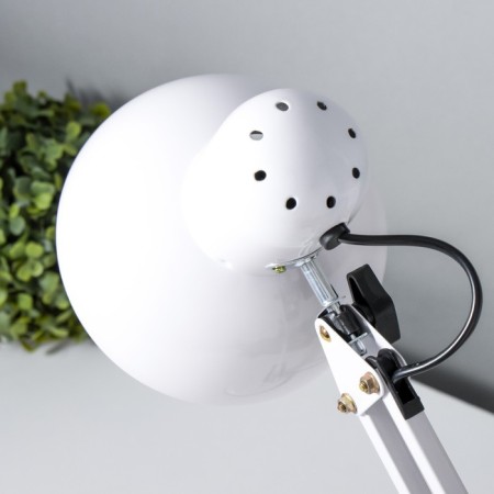 Table lamp 810 "Deco, white" E27 40W Risalux-6