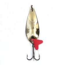 Flowering oscillating namazu piranja, weight 7.5 g, color 02. Brass