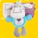 Suspension on the crib and stroller "Goby", musical, light