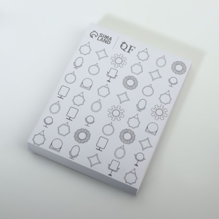 Mirror desktop, mirror surface 5 × 15/11 × 15 cm, color mix-4