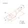 Luggage tips TML -r 25–10 (25mm² - Ø10mm) (in package. 5 pcs.) Rexant