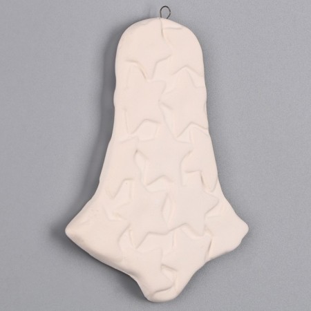 Christmas tree decoration for coloring "bell", with a suspension-2