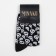 Minaku socks “Scream”, black color, size 42-43 (29 cm)