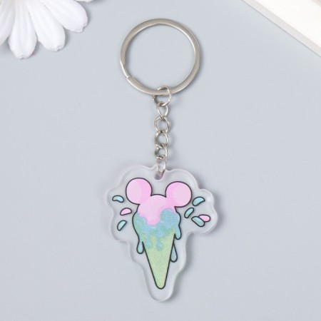 Acryl keychain "Ice Cream in the Horn/Bottle" MIX 3.8x5.2 cm-3