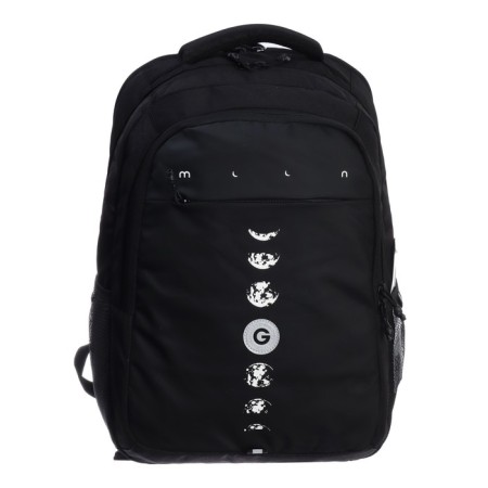 Youth backpack 42 x 31 x 22 cm, Grizzly, ergonomic back, laptop department, black-2