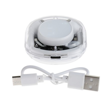 Wireless headphones Air39, TWS, inserts, BT 5.0, 45/200 mAh, display, transparent, white-7