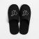 Male slippers, black color, size 41