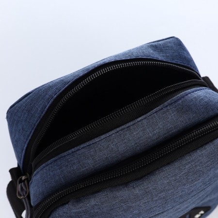 Male bag, blue color-4