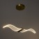 Light "Bird" LED 12W 3000-6000K gold 5x30x5cm