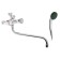 Mixer for the Soyuzkran bathtub 566-234, two-wound, shower set, pour 30cm, zinc, chrome