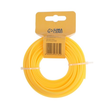 Tundra trimmer fishing line, star section, d = 3 mm, 15 m, nylon-1