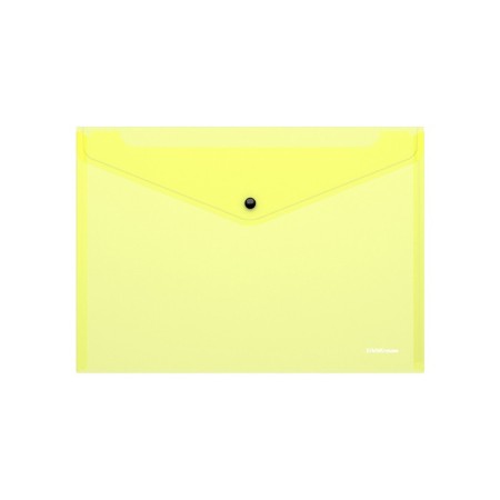 A4 button folder-convert, 140 μm, Erichkrause Fizzy Neon, translucent, embossing, mix-5