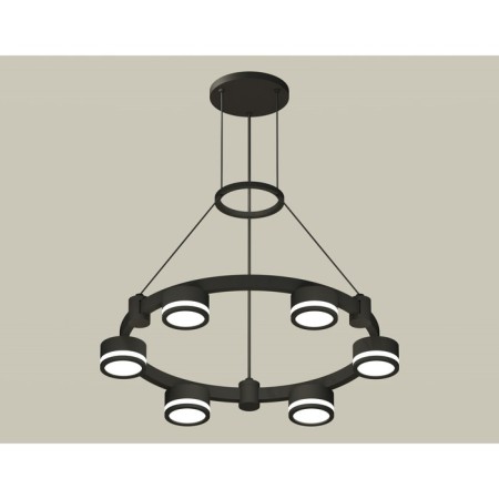 Ambrella Light Acrylic lamp, XR92051200, GX53 LED 12 W, black sand, white matte
