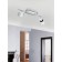Davida 2x5W lamp LED Chrome 39x10cm