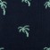 Minaku's socks "palm trees", district 38-41 (24-25cm)