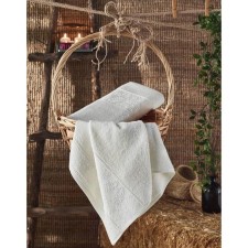 Terry towel Sofi de Marko Garlet, 450 gr, size 70x140 cm, white color