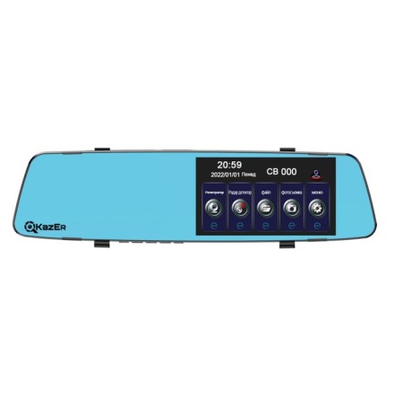 DVR Kazer Grand Dual GPS Mirror, 1920x1080, 170 °, 4.5 "
