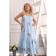 Women's dress, size 50, blue color