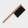 Brush - technical flush, 29 × 2.5 × 1.6 cm, three -row, 39 bundles, beech, synthetic fiber black