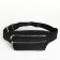 Lightning waist bag, 2 outer pockets, black color