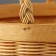 Wicker basket, 22 x 15/34 cm, sequoia