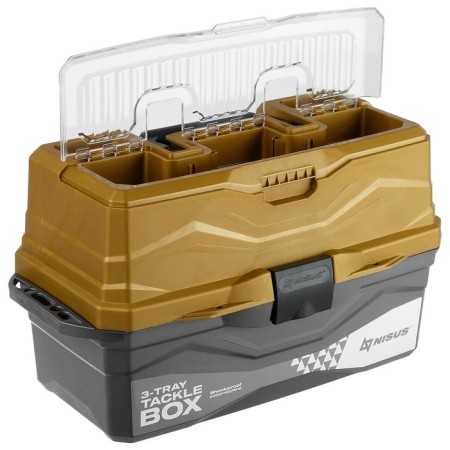 Fishing Tackle Box Box NISUS, Golden-2