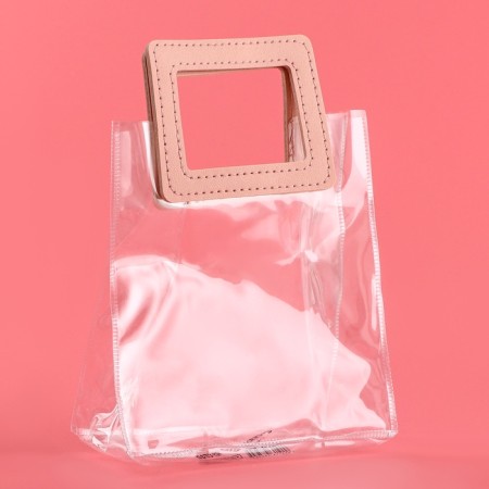 Gift package from PVC, pink, 17 x 15 x 8 cm-1