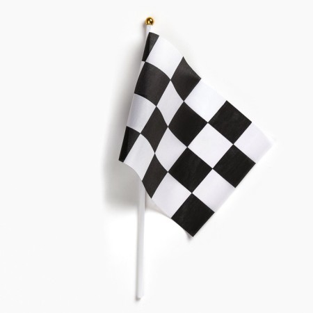 The flag of races, finish, formula 1, set 10 pcs, 14 x 21 cm, polyester-1