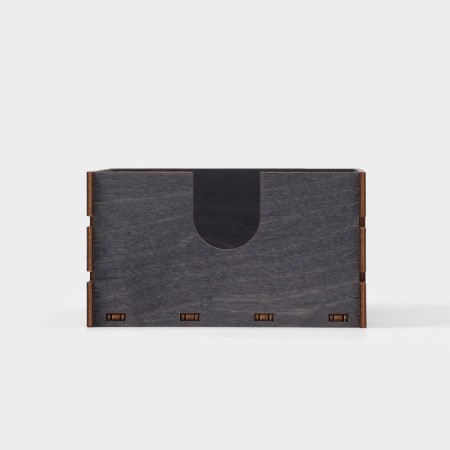 Stand - an organizer for spices of the Dolyan "Reika", 20 × 14 × 7.7 cm, dark color-4