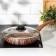 Deep pan Kantry, D = 26 cm, plastic handle, anti -stick coating, brown color