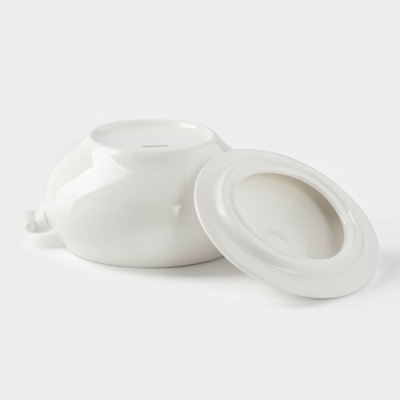 Porcelain Fantasis Magistro "Blanche", 2 l, 26.5 × 21 × 17.5 cm, white color-3