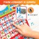 The training poster "My first alphabet", with sound, works from batteries